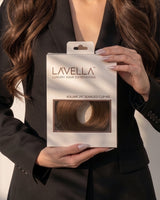 Midnight Black 1 | La'Vella Seamless Clip-In Extensions 22"